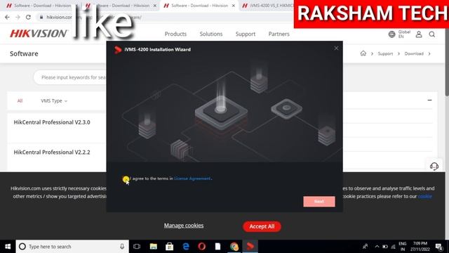 HOW TO DOWNLOAD & INSTALL IVMS-4200 SOFTWARE IN LAPTOP/PC||HIKVISION PC SOFTWARE смотреть онлайн