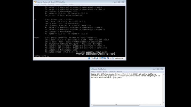 Proxmox VE Kurulumu ve Konfigürasyonu смотреть онлайн