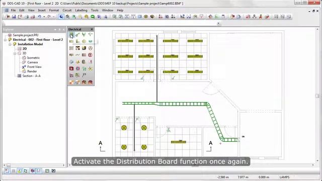DDS CAD Getting Started Electrical system design 6 7 смотреть онлайн