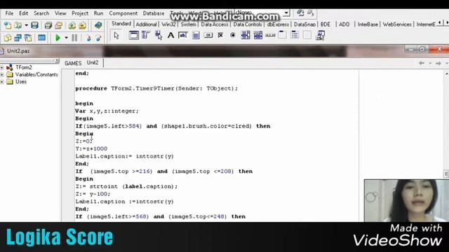 LA GAME CHALLENGE "Membuat game sederhana pada Delphi 7" смотреть онлайн