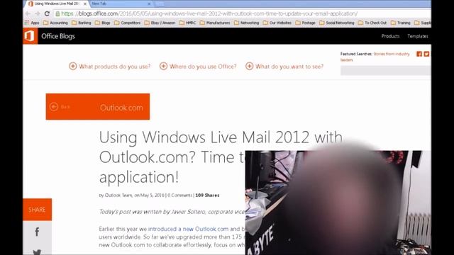 Changes to Windows Live Mail 2012 - Outlook.com emails no longer supported 30th June смотреть онлайн