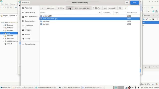 Programando e depurando a Franzininho-DIY com o PICSimLab (Arduino IDE, Sloeber, MPLABX) смотреть онлайн