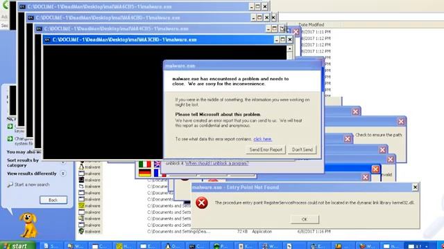 What happens if you run 100 viruses on Windows XP? смотреть онлайн