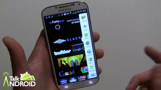 How to enable, hide, and move the Multi Window tray on the Galaxy S 4 смотреть онлайн
