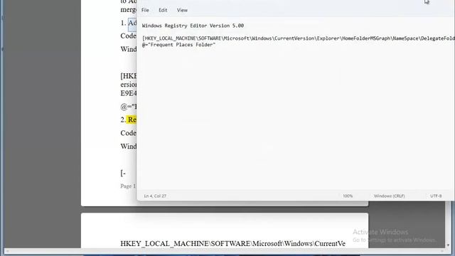 Add/Remove Quick Access in File Explorer Home in Windows 11 смотреть онлайн