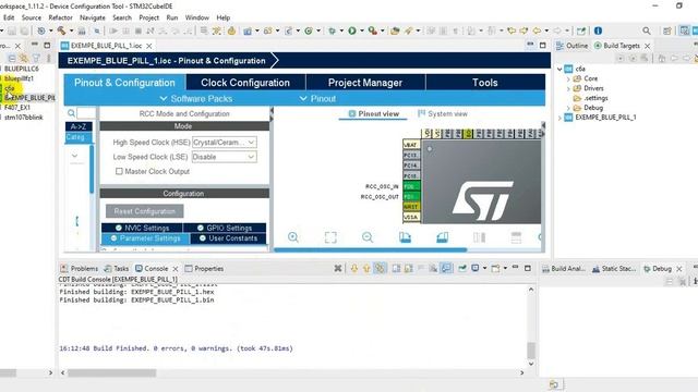 TUTORIAL: STM32 BLUE PILL PROTEUS & STM32CubeIDE смотреть онлайн