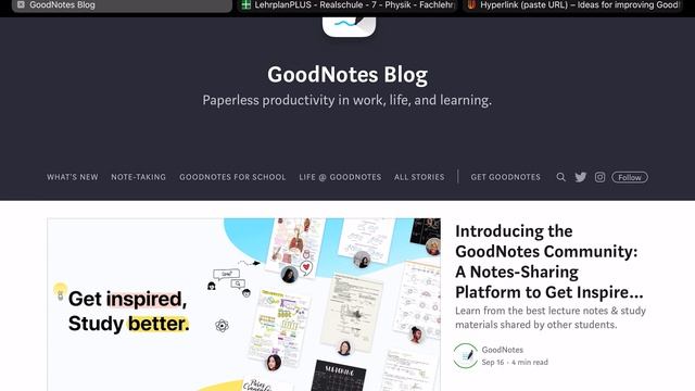 GoodNotes 5 | Update November 2021 | GoodNotes kann endlich richtige Hyperlinks! смотреть онлайн