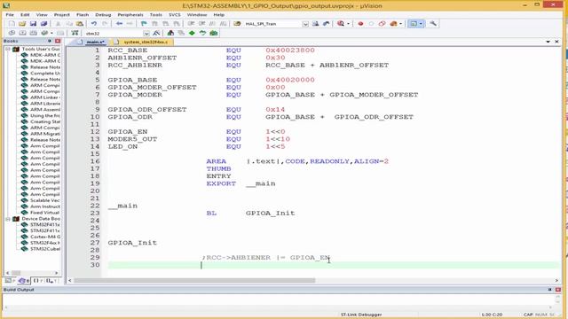 Writing STM32 GPIO Drivers in Assembly Language (Part II)- Writing the GPIO Output Driver смотреть онлайн
