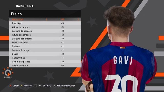 PES 2021 - NEW FACE AND HAIR PABLO GAVI 2023 - 4K