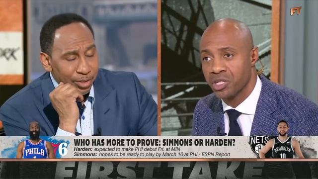 'Ben Simmons' expectations go out the window' when he steps on the court - Stephen A. | First Take смотреть онлайн