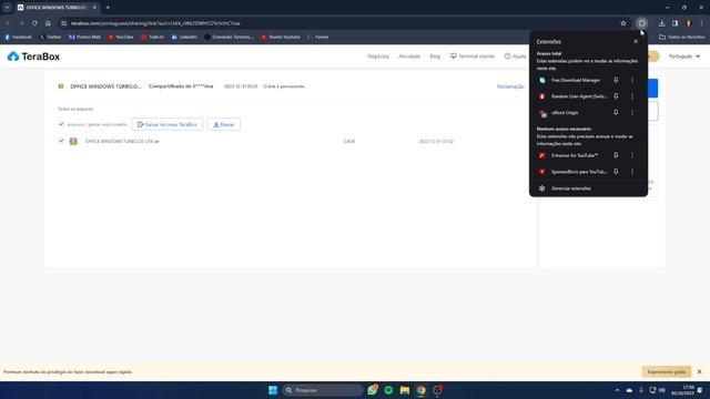 NOVO método de COMO BAIXAR ARQUIVOS no TERABOX SEM O PROGRAMA! (2023) смотреть онлайн