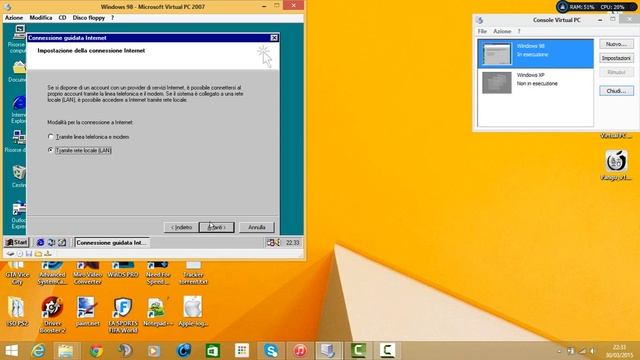 Come configurare la connessione ad internet su Windows 98 смотреть онлайн