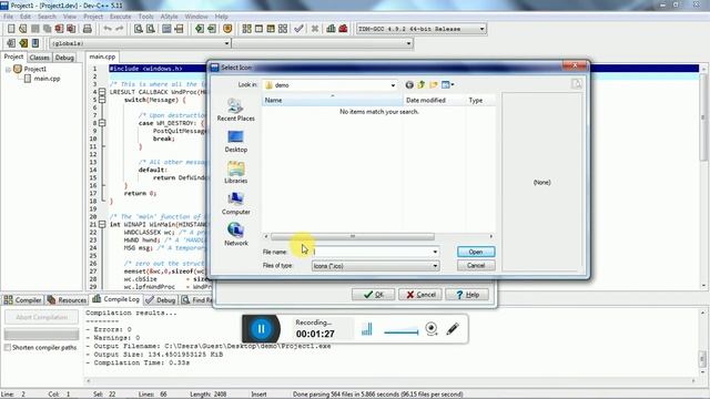 How To Set Icon Of Your C++ Project Using Dev C++ | Prog Fans смотреть онлайн