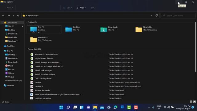 How to Enable Dark Mode in Windows 11 - Dark Theme смотреть онлайн