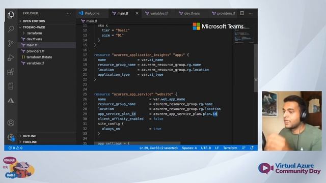 Ravi Mandal - Infrastructure as Code (IaC) on Microsoft Azure with Terraform смотреть онлайн