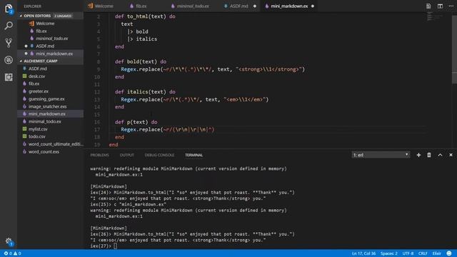 Lesson 5: Mini Markdown смотреть онлайн