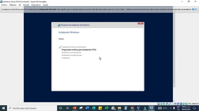 Instalación de Windows Server 2016 смотреть онлайн
