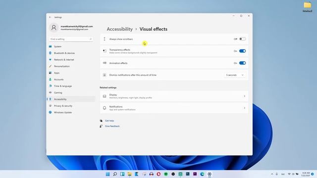 How To Automatically Hide or Show Scroll Bars On Windows 11 смотреть онлайн