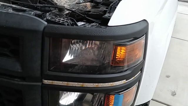2014 Chevrolet Silverado 1500 custom daytime running lights смотреть онлайн