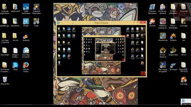How to record your desktop/web browser with Fraps! (Windows 8) смотреть онлайн