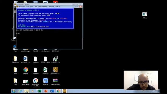 Debug.exe Dosbox - Desenvolvimento em Assembly смотреть онлайн