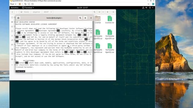 Suse install where SAPInst is run смотреть онлайн