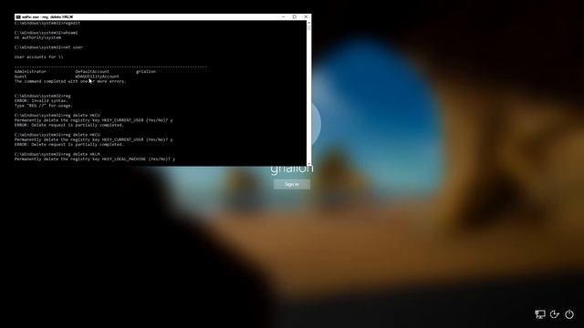 Delete HKLM in Windows 10 смотреть онлайн