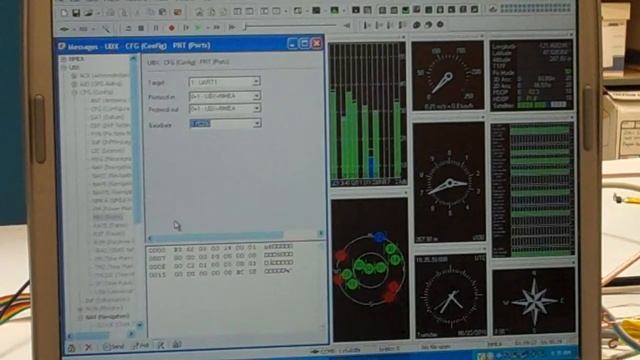 U Center GPS Settings Port Settings