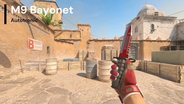 All M9 Bayonet Knife Skins in CS2 смотреть онлайн