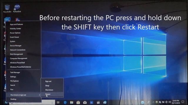 Create a Windows 8/10 Recovery Drive (UEFI) смотреть онлайн