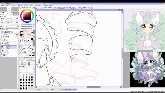 [Speedpaint] Paint Tool SAI - Bunny смотреть онлайн