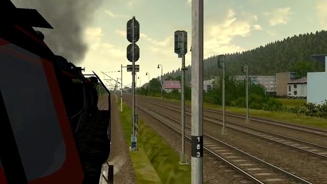 Microsoft Train Simulator - trať 321 | Se šlechtičnou na Křivoklát! смотреть онлайн