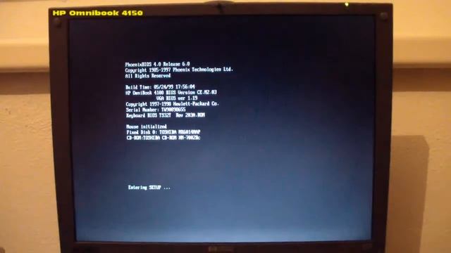 HP Omnibook 4150 смотреть онлайн