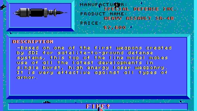 Deathtrack (PC/DOS) 1989, Dynamix/Activision