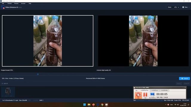 วิธีเพิ่มความละเอียดของวิดีโอให้ชัดด้วย Topaz Video Enhance AI смотреть онлайн
