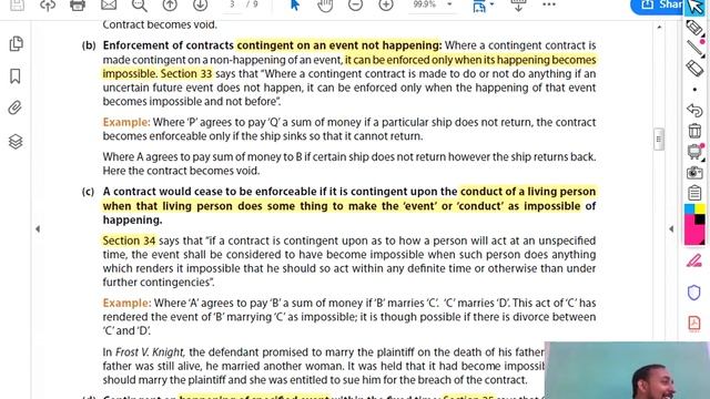 18 | CONTRACT ACT 1872 | UNIT 6 CONTINGENT & QUASI CONTRACT (WAGERING CONTRACT)| CA CMA RAVI KUMAR смотреть онлайн