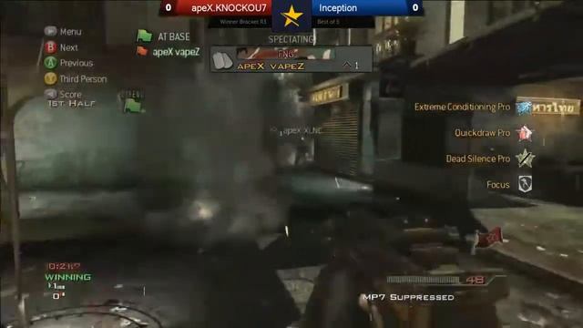 EGL7 : Mad Catz Call of Duty: MW3 (Xbox 360) : apeX.Knockou7 vs Inception : WBR3 - Map 1 смотреть онлайн