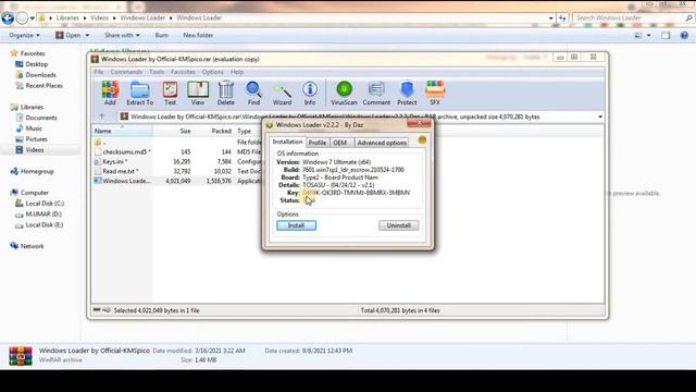 How to Activate Windows 7 without Product Key | How to Activate Windows 7 ultimate | Umar Sultan смотреть онлайн