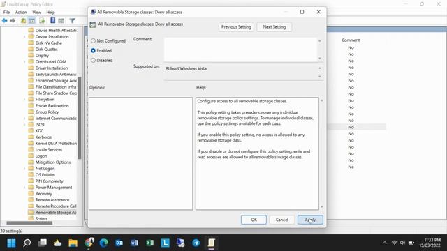 How to Disable or Enable Access to Removable Storage Devices on Windows 11 смотреть онлайн