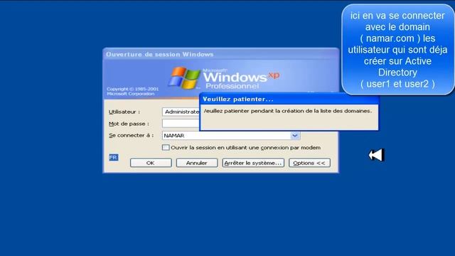 création des utilisateur sur l'Active Directory sous windows server 2008 ( partie 2 ) смотреть онлайн