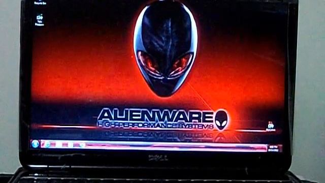 customized windows7 bootup,logon screen and startup sound with alien ware.avi смотреть онлайн