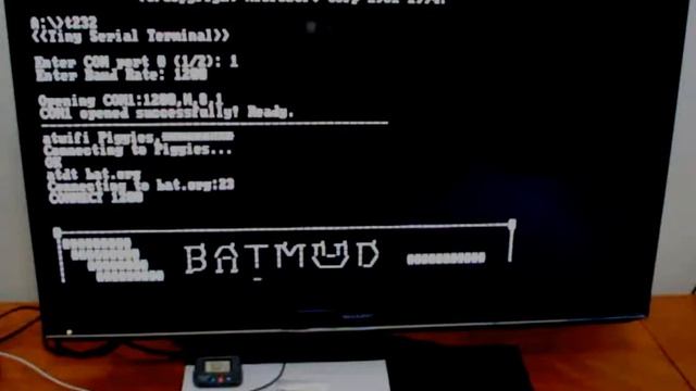 ESP8266 PC-XT Emulator: Let's connect- accessing BBS using a Serial Wifi Modem смотреть онлайн