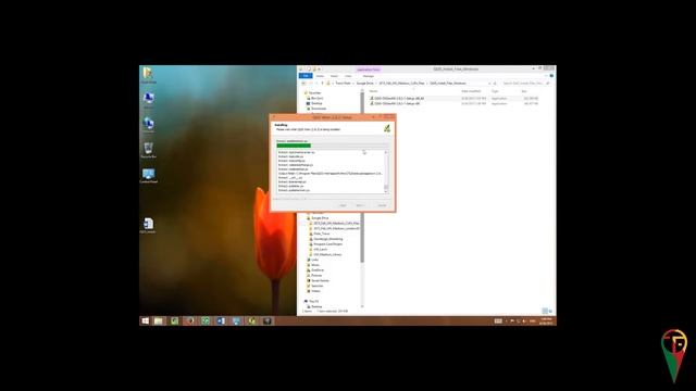 Windows QGIS 2.8.2 Installation Tutorial смотреть онлайн