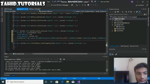 How to Create a GUI Text Editor in c++ using windows forms/CLR in visual studio community 2019 смотреть онлайн