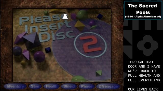 The Sacred Pools (1996) - Windows 95 Version Gameplay - #FMVFriday смотреть онлайн