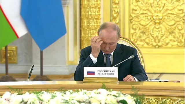 Владимир Путин выступил на заседании Совета глав государств – участников СНГ в широком составе. смотреть онлайн