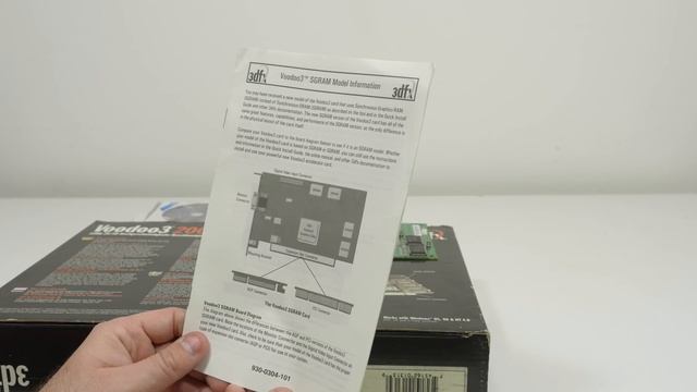 3DFX Voodoo 3 2000 Unboxing смотреть онлайн