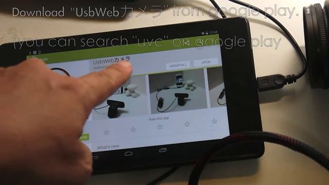 [NO ROOT on NEXUS 7 Android 4.4.2 ] DSLR connect UVC HDMI capture card work android смотреть онлайн