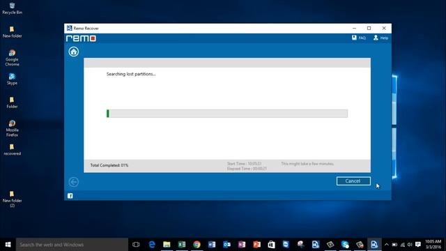 How to Recover Deleted/Lost/Missing Folders on Windows 10 смотреть онлайн