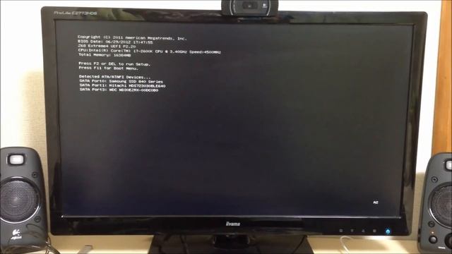 Windows 8 Professional boot up with Samsung 840 Series 250GB SSD (with Fast Boot turned OFF) смотреть онлайн